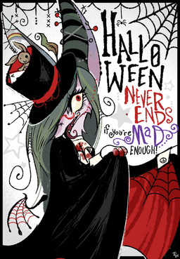 accessory alternative_fashion ambiguous_anthro ambiguous_gender anthro black_border black_cape black_clothing black_inner_ear black_text black_top_hat blood blood_on_clothing bodily_fluids border cape card clothed clothed_ambiguous clothed_anthro clothing ear_piercing eyelashes eyewear fur glasses goth green_hair green_inner_ear hair holidays open_mouth piercing pink_body pink_fur plushie purple_text rabbit_plushie red_eyes red_eyewear red_glasses red_text red_tongue sewn_snout solo spider_web star stitch_(sewing) striped_inner_ear tan_sclera text tongue tongue_out chatoyancy halloween ambient_arachnid ambient_arthropod ambient_spider bat canid mammal vampire 2024 digital_drawing_(artwork) digital_media_(artwork) english_text hi_res nonbinary_(lore)