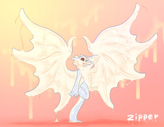 bodily_fluids cum cum_drip cum_string dripping genital_fluids genitals large_wings male penis solo zipper_7z mythology nami_(zipper_7z) cum_creature dragon mythological_creature mythological_scalie scalie hi_res