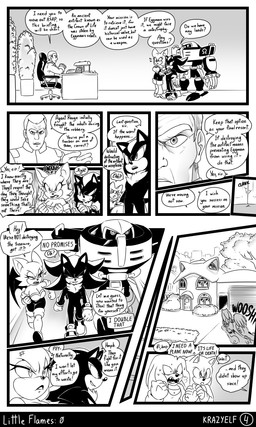 annoyed anthro bodily_fluids boots building chest_tuft clothed clothed_anthro clothed_female clothing dialogue eyelashes female footwear fully_clothed fully_clothed_anthro fully_clothed_female group house machine male quills_(anatomy) shoes speech_bubble sweat sweatdrop text tuft krazyelf sega sonic_the_hedgehog_(series) abraham_tower e-123_omega g.u.n._commander knuckles_the_echidna rouge_the_bat shadow_the_hedgehog sonic_the_hedgehog badnik bat e-series echidna eulipotyphlan hedgehog human mammal monotreme robot 3:5 absurd_res comic english_text hi_res