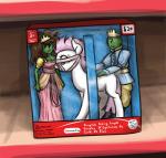 ?_face box breasts brown_hair clothing container crown dollification dress female feral frown group hair headgear in_package male parody pink_hair prince princess ribbons royalty smile text toy king-kakapo friendship_is_magic hasbro my_little_pony anon fan_character equid equine horse human mammal pony english_text hi_res