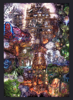 absolutely_everyone absolutely_everything ambiguous_gender anthro bell black_border border castle cave clockwork detailed_background feral forest group kingdom lake landscape large_group lava lifeblood map mountain plant scenery_porn sculpture snow standing statue swimming town tree underground cmstuff hollow_knight:_silksong hollow_knight_(franchise) team_cherry bell_beast cogwork_dancer crust_king_khann father_of_the_flame fayforn_(hollow_knight:_silksong) first_sinner forge_daughter fourth_chorus frey_(hollow_knight:_silksong) grand_mother_silk green_prince_(hollow_knight:_silksong) grindle_(hollow_knight:_silksong) groal_the_great gurr_the_outcast huge_flea_(hollow_knight:_silksong) huntress_(hollow_knight:_silksong) kratt_(hollow_knight:_silksong) lace_(hollow_knight:_silksong) last_judge lugoli_(hollow_knight:_silksong) mooshka_(hollow_knight:_silksong) mottled_skarr nyleth palestag phantom_(hollow_knight:_silksong) pill_(hollow_knight:_silksong) second_sentinel seth_(hollow_knight:_silksong) shakra_(hollow_knight:_silksong) sister_splinter skarrsinger_karmelita sprintmaster_swift styx_(hollow_knight:_silksong) tipp_(hollow_knight:_silksong) twelfth_architect vaultkeeper_cardinius vog_(hollow_knight:_silksong) voltvyrm widow_(hollow_knight:_silksong) zylotol arthropod bell_beast_(species) craw_(silksong) flea_(hollow_knight:_silksong) insect moorwing moss_mother rhinogrund robot_anthro skarr skarrgard weaver_(hollow_knight) 2026 absurd_res colored_pencil_(artwork) hi_res signature traditional_media_(artwork) watermark female_(lore) male_(lore)