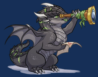 4_toes ambiguous_gender feet green_eyes horn map membrane_(anatomy) membranous_wings simple_background solo spines tail telescope toes transparent_background wings pechschwinge mythology dragon mammal mythological_creature mythological_scalie scalie alpha_channel digital_media_(artwork)