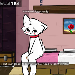 anthro bed bodily_fluids breath burp_fetish burp_kissing burp_swallowing burping burping_in_mouth collar collar_only dialogue first_person_view fur furniture kiss_on_lips kissing male nude panting racial_slur red_collar saliva slur text white_body white_fur lspagf boy_kisser_(meme) microsoft minecraft mojang xbox_game_studios silly_cat_(mauzymice) felid feline mammal 1:1 absurd_res animated english_text hi_res long_playtime meme sound video