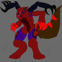 big_tail breasts claws female fluffy fur machine multi_arm multi_breast multi_eye multi_limb screen screen_face solo tail tongue projectalexofc bloodmoon_(projectalexofc) protogen 1:1 absurd_res digital_media_(artwork) hi_res