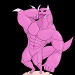 abs anthro barazoku claws featureless_crotch male solo sharkfurryman cartoon_network steven_universe monster_steven alien corrupted_gem 1:1 hi_res