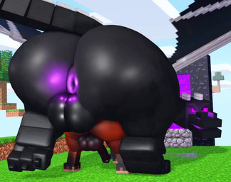 anal anal_penetration anus balls big_butt black_body brown_body butt duo feral feral_on_feral feral_penetrated feral_penetrating feral_penetrating_feral from_behind_position genitals interspecies island looking_pleasured male male/male male_on_bottom male_on_top male_penetrated male_penetrating male_penetrating_male mounting nether_portal on_bottom on_top outside penetration penile penile_penetration penis_in_ass plant portal puffy_anus purple_eyes raised_tail sex size_difference smaller_penetrated tail tree wings third-party_edit willie_piv microsoft minecraft mojang mythology xbox_game_studios jean_(minecraft) dragon ender_dragon equid equine horse horse_(minecraft) mammal mythological_creature mythological_scalie scalie 3d_(artwork) 3d_animation animated digital_media_(artwork) high_framerate short_playtime sound webm