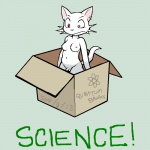 :3 anthro box box_of_cuteness breasts cardboard cardboard_box container ear_piercing genitals gynomorph in_box in_container intersex malfunction nipples penis physics piercing red_eyes science solo tail text darkdoomer if_it_fits_i_sits_(meme) kittie schrödinger's_cat domestic_cat felid feline felis mammal 1:1 digital_media_(artwork) english_text meme microsoft_paint_(artwork)