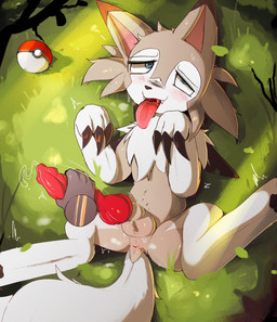 ambiguous_gender animal_genitalia animal_penis balls bestiality blue_eyes blush bodily_fluids brown_body brown_fur brown_pawpads canine_genitalia canine_penis claws detailed_background digitigrade disembodied_hand duo ejaculation erection feral finger_claws fur fur_tuft genital_fluids genitals handjob human_on_feral interspecies knot knotted_penis looking_pleasured male male/ambiguous male_feral pawpads paws penile penis precum quadruped sex simple_background snout toe_claws tongue tongue_out tuft white_body white_fur lodetail nintendo pokemon canid canine generation_7_pokemon human lycanroc mammal midday_lycanroc pokemon_(species) colored digital_media_(artwork) hi_res shaded