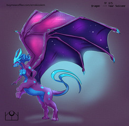 abstract_background breasts eyes_closed female female_taur medium_breasts membrane_(anatomy) membranous_wings multi_limb nipples pokemon_transformation solo_focus spread_wings taur_transformation three-quarter_view transformation transformation_through_magic wings errokioslem mythology nintendo pokemon dragon generation_2_pokemon legendary_pokemon mythological_creature mythological_scalie pokemon_(species) scalie suicune taur full-length_portrait hi_res portrait