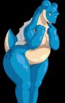 anthro belly big_breasts blue_body blue_horn blue_skin blue_tail breasts countershading covering covering_breasts covering_self curvy_figure female glistening glistening_body glistening_skin grey_shell horn looking_at_viewer multicolored_body multicolored_skin multicolored_tail non-mammal_breasts nude overweight overweight_anthro overweight_female pokemorph shell simple_background smile smooth_skin solo tail tan_belly tan_body tan_breasts tan_countershading tan_skin tan_tail thick_thighs transparent_background two_tone_body two_tone_skin two_tone_tail vectorized wide_hipped_female wide_hips yellow_eyes javanshir third-party_edit wugy nintendo pokemon generation_1_pokemon lapras marine pokemon_(species) scalie alpha_channel hi_res portrait