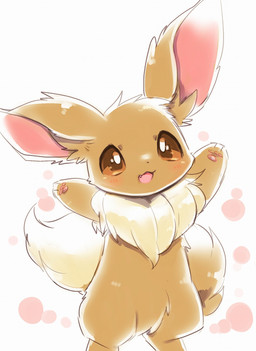 3_fingers :3 ambiguous_anthro ambiguous_gender anthro anthrofied big_ears biped brown_body brown_ears brown_eyes brown_fur brown_inner_ear_fluff brown_pupils brown_tail cute_fangs digitigrade dipstick_tail fangs featureless_crotch fingers fluffy fluffy_tail front_view fur glistening glistening_body glistening_eyes glistening_fur happy inner_ear_fluff kemono looking_at_viewer markings multicolored_body multicolored_fur multicolored_tail neck_tuft no_sclera nude open_:3 open_mouth open_smile pawpads paws pink_inner_ear pink_pawpads pink_tongue pupils semi-anthro simple_background smile solo standing tail tail_markings tan_body tan_fur tan_tail tan_tail_tip teeth tongue tuft two_tone_body two_tone_fur two_tone_tail white_background suppainu nintendo pokemon canid eevee generation_1_pokemon mammal pokemon_(species) 2017 colored digital_media_(artwork) hi_res portrait shaded three-quarter_portrait