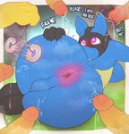 absurd_res anthro anus backsack balls begging begging_for_anal begging_for_sex begging_pose big_butt blue_body blue_fur blush blush_lines bodily_fluids butt canid canine dialogue dripping fur generation_1_pokemon generation_4_pokemon genital_fluids genitals group hand_on_butt heart_eyes heart_symbol hi_res hypno_(pokemon) hypnosis imminent_anal imminent_sex looking_back lucario male male/male mammal mind_control nintendo offscreen_character offscreen_male penis perineum pokemon pokemon_(species) pony_dreaming pose precum precum_drip precum_on_penis precum_squirt precum_string presenting presenting_anus presenting_hindquarters surrounded surrounded_by_penis sweat sweaty_butt sweaty_legs text wide_hips yellow_body yellow_skin