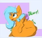 anal anal_vore blueblaze95 blueblaze_(character) equid equine female female_pred female_prey feral friendship_is_magic hasbro hi_res horse mammal my_little_pony pony soft_vore solo vore