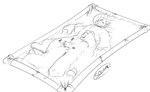 andromorph dildo genderfluid intersex latex male sex_toy trap_(contrivance) vacuum_bed kotetsu_rexen squeakdrakeart living_latex absurd_res hi_res monochrome