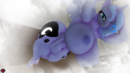 anthro areola big_breasts biped blue_body breasts detailed_background eyelashes feathered_wings feathers female hair horn huge_breasts inside nipples nude pupils smile solo standing thick_thighs three-quarter_view wings naughty_cube friendship_is_magic hasbro my_little_pony mythology princess_luna_(mlp) equid equine mammal mythological_creature mythological_equine winged_unicorn 16:9 3d_(artwork) 4k absurd_res digital_media_(artwork) hi_res widescreen