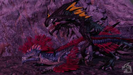 anal anal_penetration duo feathers feral genitals male male/male penetration penis sound_warning zackmar_(artist) ark_survival_(series) reaper_king rock_drake scalie 16:9 3d_(artwork) 3d_animation animated digital_media_(artwork) hi_res short_playtime sound video widescreen