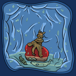 anthro apple bodily_fluids food food_in_stomach fruit glowing_internals internal looking_at_viewer male plant sitting_on_food solo stomach_acid tail tapering_tail thick_tail vore karamelkobold karamel_kobold kobold scalie 1:1 alpha_channel
