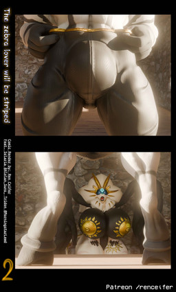 animal_genitalia animal_penis anthro barbell_piercing big_breasts breasts close-up close_view duo equine_genitalia equine_penis female genitals golden_nipples huge_breasts hyper hyper_breasts kneeling male male/female navel nipple_barbell nipple_piercing nipples nude pecs penis piercing submissive submissive_female renceifer bluejuicyjuice_(modeler) fluffyglitch_(rigger) renceifer_(modeler_and_rigger) your_friend_(modeler) nintendo pokemon solaria_(alolan_suns) triton_sandrox equid equine generation_7_pokemon horse legendary_pokemon mammal pokemon_(species) solgaleo zebra 3d_(artwork) absurd_res comic digital_media_(artwork) hi_res
