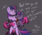 2012 anthrofied atryl blush breast_lick breasts chain cum cum_in_pussy cum_inside cutie_mark english_text equine female friendship_is_magic hair horn horse lesbian licking multi-colored_hair my_little_pony nipples nude penetration pony purple_eyes purple_hair pussy sex tentacles text tongue tongue_out twilight_sparkle_(mlp) unicorn vaginal vaginal_penetration
Rating: Explicit
Score: 17
User: a7724
Date: May 26, 2012