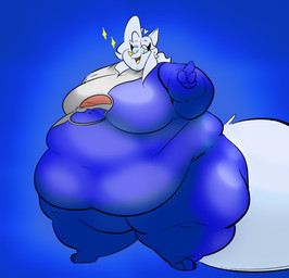 anthro belly big_belly big_breasts big_butt bodysuit breasts butt clothing female huge_belly hyper hyper_belly morbidly_obese morbidly_obese_anthro morbidly_obese_female obese obese_anthro obese_female overweight overweight_anthro overweight_female skinsuit solo thick_thighs tight_clothing saltylemons pepsi pepsiman_(character) salty_(saltylemons) canid canine fox mammal absurd_res hi_res