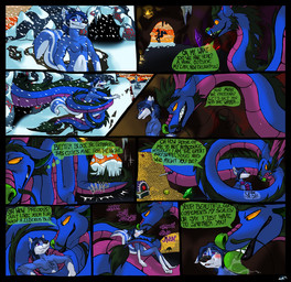 amethyst_(gem) anthro barbel_(anatomy) cave coiling coin detailed_background dialogue duo emerald_(gem) extreme_size_difference feral flesh_whiskers gem gold_(metal) gold_coin kissing licking lips male male/male pupils ruby_(gem) serpentine sharp_teeth size_difference slit_pupils smile snow tail teeth text thick_bottom_lip tongue tongue_out treasure_chest treasure_hoard yellow_eyes psychosocial asian_mythology east_asian_mythology mythology jay_(wesker10) ryuunosuke dragon eastern_dragon mammal mephitid mythological_creature mythological_scalie scalie skunk 2014 comic english_text hi_res