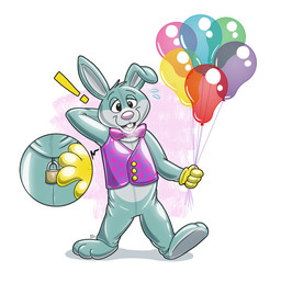abstract_background ambiguous_gender anthro balloon bdsm bow_tie clothed clothing gloves handwear inflatable latex latex_bowtie latex_clothing latex_gloves latex_handwear latex_skinsuit latex_vest lock mascot open_mouth open_smile padlock simple_background skinsuit smile solo stuck tight_clothing toony topwear vest texsaber lagomorph leporid mammal rabbit 2022 digital_media_(artwork) hi_res