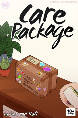 box container furniture mail not_furry plant plant_pot potted_plant sticker stickers_on_object table text zero_pictured pupspace abz patreon 2022 comic cover cover_art cover_page digital_drawing_(artwork) digital_media_(artwork) english_text url