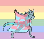 4_toes 5_fingers andromorph_pride_colors anthro countershading dabbing digitigrade eyes_closed feet fingers flag flag_(object) holding_flag holding_object horn lgbt_pride nude pose pride_color_background pride_color_flag pride_colors rainbow_background rainbow_pride_colors rainbow_symbol silhouette simple_background six-stripe_rainbow_pride_colors solo standing symbol toes sillydraco drayk_dagger shurian hi_res meme andromorph_(lore)