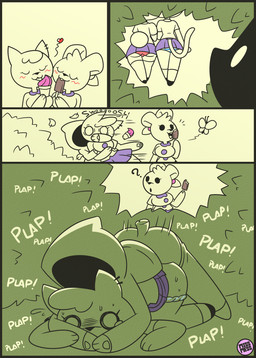 anthro clothed clothing covering covering_mouth dessert eating female food forced gag gagged group heart_symbol ice_cream kidnapping male male/female panties panties_down partially_clothed rape school_uniform sex sound_effects stealth_sex text trio underwear underwear_down uniform missmess laidy_liebre_(missmess) mizzy_meows_(missmess) domestic_cat felid feline felis lagomorph leporid mammal rabbit comic hi_res