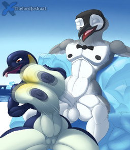 anthro areola balls beak big_areola big_breasts big_nipples big_penis breast_play breast_squish breasts couples crouching duo female furniture genitals happy happy_sex holding_breast huge_breasts ice intraspecies looking_down male male/female muscular muscular_male nipples non-mammal_breasts on_sofa orange_eyes penis saggy_balls sea seductive sex sitting sitting_on_sofa sofa sofa_sex squish thick_thighs titfuck tongue vulva water wide_hips thelordjoshua1 happy_feet gloria_(happy_feet) mumble_(happy_feet) avian bird emperor_penguin penguin absurd_res hi_res watermark