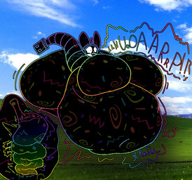 after_vore anthro belly big_belly big_breasts big_butt biped bloated bodily_fluids breast_expansion breasts burping butt chyme curvy_figure cutaway digestion ellipsis exclamation_point expansion fatal_vore featureless_breasts female female_pred glowing_internals guts huge_belly huge_breasts huge_butt hyper hyper_belly hyper_breasts hyper_butt intestinal_bulge intestines mass_vore motion_lines mouse_tail multicolored_outline multiple_prey navel onomatopoeia open_mouth organs outline pupils rainbow_outline sloshing_belly solo sound_effects stomach_acid tail tail_expansion text thick_tail usb_tail voluptuous vore weight_gain whiskers white_eyes white_sclera meloeatta starspectre bliss_(image) microsoft microsoft_windows windows_xp servi_(meloeatta) mammal mouse murid murine rodent 2025 aliasing artist_collaboration colored digital_drawing_(artwork) digital_media_(artwork) english_text