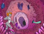 anthro cave cilia female internal macro nude open_mouth size_difference solo tentacle_cilia tentacle_maw tentacles unseen_pred vore armistice side_quest_optional selene_(sqo) ambient_arthropod ambient_beetle ambient_insect arthropod beetle insect mammal mouse murid murine rodent digital_media_(artwork)