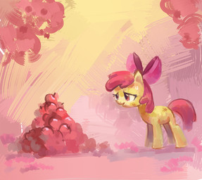 2012 abstract_background apple apple_bloom_(mlp) bow cub equine female feral friendship_is_magic fruit hair hi_res holivi horse my_little_pony pony red_eyes red_hair sad solo tree warm_colors wood young
Rating: Safe
Score: 3
User: Rainbow_Dash
Date: July 11, 2012