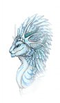 ambiguous_gender blue_eyes feathered_wings feathers feral horn simple_background smile solo white_background wings keltaan mythology daiman_night_dragon_(keltaan) dragon feathered_dragon feathered_scalie mythological_creature mythological_scalie scalie 2020 digital_media_(artwork) headshot_portrait hi_res portrait female_(lore)