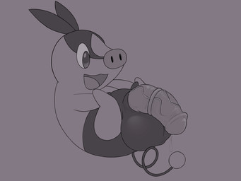 animal_genitalia animal_penis balls big_balls big_penis equine_genitalia equine_penis feral flaccid genitals male mismatched_genitalia mismatched_penis penis solo vein conditional_dnp vanzard nintendo pokemon generation_5_pokemon pokemon_(species) tepig 4:3 absurd_res hi_res