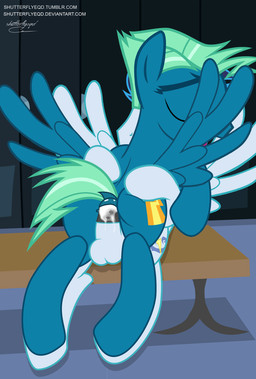 anal anal_penetration anus balls bench blue_body blue_feathers blue_fur bodily_fluids butt cum cum_in_ass cum_inside cutie_mark duo erection feathered_wings feathers feral fur genital_fluids genitals hair inside locker locker_room male male/male male_penetrated male_penetrating male_penetrating_male on_bench penetration penis sex spread_wings text white_body white_feathers white_fur wings shutterflyeqd friendship_is_magic hasbro my_little_pony mythology sky_stinger_(mlp) soarin_(mlp) wonderbolts_(mlp) equid equine horse mammal mythological_creature mythological_equine pegasus 2016 hi_res url