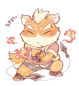 anthro chibi clothed clothing eyes_closed fur humanoid_hands kemono male ninja orange_body orange_fur simple_background solo text warrior weapon white_background fuyoudo624 the_spicy_ninja_scrolls shichimi_(the_spicy_ninja_scrolls) canid canine canis domestic_dog mammal 2020 japanese_text