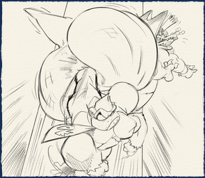 accessory anal anthro balls big_balls big_butt butt crown duo fight fisting genitals hashmarks headgear huge_balls huge_butt kremlin male muscular muscular_anthro muscular_arms muscular_male necktie obese obese_anthro obese_male overweight overweight_anthro overweight_male pain penetration punch sharp_teeth snort teeth nondelismell donkey_kong_(series) nintendo donkey_kong_(character) king_k._rool ape crocodile crocodilian gorilla haplorhine kong mammal primate reptile scalie hi_res