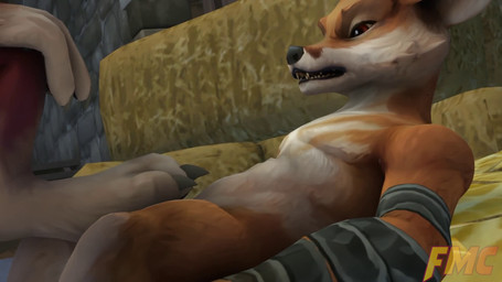 anthro claws cowgirl_position duo erection feet foot_fetish foot_focus foot_play footjob from_front_position genitals humanoid_genitalia humanoid_penis male male/male on_bottom on_top penetration penile penis sex toes foxmccloud287 blizzard_entertainment warcraft canid mammal vulpera 16:9 3d_(artwork) 3d_animation animated digital_media_(artwork) hi_res high_framerate huge_filesize long_playtime no_sound video widescreen
