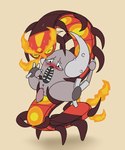 anal blush bodily_fluids dripping duo feral fire flaming_tail genital_fluids male male/male precum precum_drip sex sweat tail aaron_amethyst nintendo pokemon centiskorch generation_1_pokemon generation_8_pokemon pinsir pokemon_(species) 5:6 absurd_res hi_res