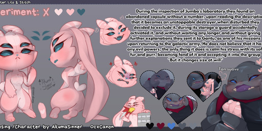 3_toes 4_eyes 4_fingers angry anthro blue_eyes blush bodily_fluids border breath_powers building canon_x_oc color_swatch duo elemental_manipulation eyelashes featureless_crotch feet female fingers fire fire_breathing fire_manipulation forked_tail fur grey_background grey_body grey_border grey_skin head_tuft heart_pawpads heart_symbol heart_tail holding_character logo long_ears male measurements multi_eye open_mouth open_smile outside pawpads pink_body pink_fur purple_tongue simple_background size_difference small_nose small_waist smile solo_focus sweat tail teal_eyes teal_nose text thick_thighs toes tongue tuft unusual_anatomy unusual_tail wide_hips akumasinner disney lilo_and_stitch fan_character gantu x_(akumasinner) alien alien_humanoid humanoid lagomorph mammal 2025 artist_logo artist_name digital_drawing_(artwork) digital_media_(artwork) english_text hi_res model_sheet upscale