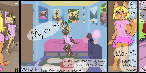 anthro arm_markings bed biped blonde_hair bottomwear brown_body brown_fur camel_toe clothed clothing countershade_fur countershade_torso countershading dialogue dipstick_tail dress duo eyebrows female fur furniture hair looking_at_another looking_at_object looking_back looking_back_at_another markings medium_hair multicolored_body multicolored_fur neck_markings on_bed orange_body orange_fur panties photo pigtails pink_clothing pink_dress pink_panties pink_shirt pink_topwear pink_underwear red_nose ring_(marking) shirt sitting sitting_on_bed skirt solo speech_bubble tail tail_markings tan_body tan_countershading tan_fur tan_hair tan_markings text topwear two_tone_body two_tone_fur underwear upskirt wrist_markings young young_anthro young_female mushbun pepper_(mushbun) tass_(mushbun) domestic_cat felid feline felis lagomorph leporid mammal rabbit 2024 absurd_res comic english_text hi_res