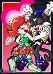 clothing dancing duo female flower hat headgear headwear heart_symbol male plant eggbot15 sega sonic_the_hedgehog_(series) sonic_x 15_(eggbot15) fan_character starla_(eggbot15) domestic_cat elemental_creature felid feline felis flora_fauna mammal seedrian absurd_res digital_media_(artwork) hi_res