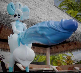 anthro balls balls_noises big_balls big_penis black_eyelids black_nose blue_body blue_penis chair churning_balls detailed_background eyelashes femboy foreskin furniture genitals hair huge_balls huge_penis humanoid_genitalia humanoid_penis hyper hyper_balls hyper_genitalia hyper_penis looking_at_viewer lounge_chair male multicolored_body multicolored_hair palm_tree partially_retracted_foreskin penis plant saggy_balls scrotum_flap small_but_hung solo thick_thighs throbbing throbbing_balls throbbing_penis tree tropical two_tone_body vein veiny_penis white_body marshmellowybun zan_(zantanerz) bear mammal polar_bear ursine 3d_(artwork) animated digital_media_(artwork) high_framerate short_playtime sound video