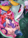 3:4 ambiguous_gender blush equid equine feral feral_on_feral generation_5_pokemon heart_eyes heart_symbol hi_res keldeo keyeswood legendary_pokemon looking_pleasured mammal nintendo open_mouth pokemon pokemon_(species) reptile scalie serperior tianhua tongue tongue_out vore