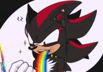 male music solo technicolor_yawn vomiting ami-dark sega sonic_the_hedgehog_(series) shadow_the_hedgehog eulipotyphlan hedgehog mammal