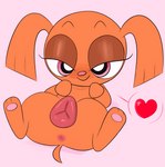 alternate_species animal_genitalia animal_pussy anus bedroom_eyes canine_genitalia canine_pussy female feral fur genitals glistening_eyelids narrowed_eyes orange_body orange_fur paws plump_labia pussy seductive solo ota_(artist) cartoon_network powerpuff_girls blossom_(powerpuff_girls) canid canine mammal hi_res