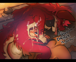 all_fours ambiguous_gender ambiguous_penetrated anthro anthro_on_anthro anthro_penetrated anthro_penetrating anthro_penetrating_anthro backsack balls black_bars blush bodily_fluids command cum cum_on_face duo erection eyes_closed forced forced_oral fur genital_fluids genitals inside irrumatio looking_at_another male male/ambiguous male_penetrating male_penetrating_ambiguous nude open_mouth oral oral_penetration orgasm penetration penile penis penis_in_mouth red_body red_fur saliva sex swallowing tan_body tan_fur white_body white_fur hyilpi mythology deva_(dev5589) joel_(jaspershard) bat dragon furred_dragon furred_scalie hybrid mammal mythological_creature mythological_scalie scalie lust_(disambiguation) digital_drawing_(artwork) digital_media_(artwork) letterbox