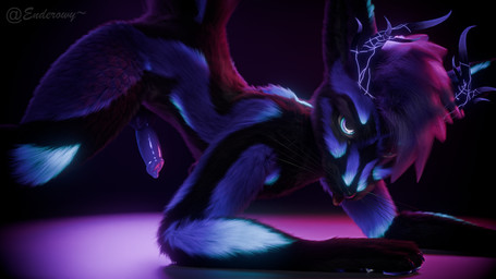 animal_genitalia animal_penis anthro canine_genitalia canine_penis erection fur genitals knot male nude penis simple_background solo enderowy ender_(enderowy) canid canine jex mammal rexouium 16:9 3d_(artwork) 4k absurd_res blender_(artwork) digital_media_(artwork) hi_res widescreen