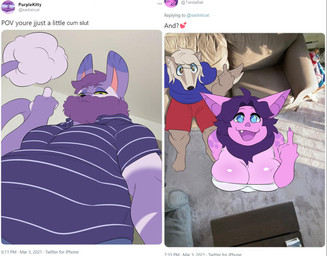 anthro big_breasts breasts cleavage clothed clothing female gesture group hand_gesture male middle_finger slime text trio tentabat nintendo pokemon youre_just_a_little_hater pk_(tentabat) rocko_(kersync) tenta_(tentabat) badger bat generation_4_pokemon hybrid mammal mustelid musteline pokemon_(species) purugly 2025 digital_media_(artwork) english_text hi_res meme